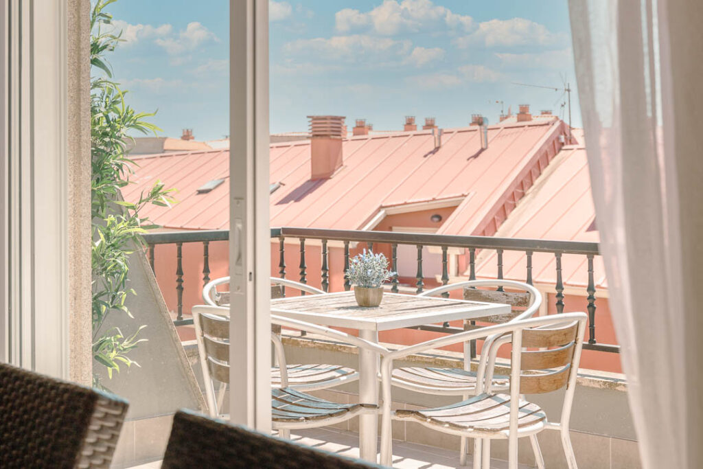 Vistas de terraza desde salón